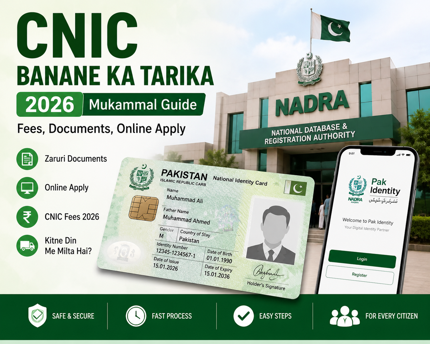 cnic_banane_ka_tarika_2026